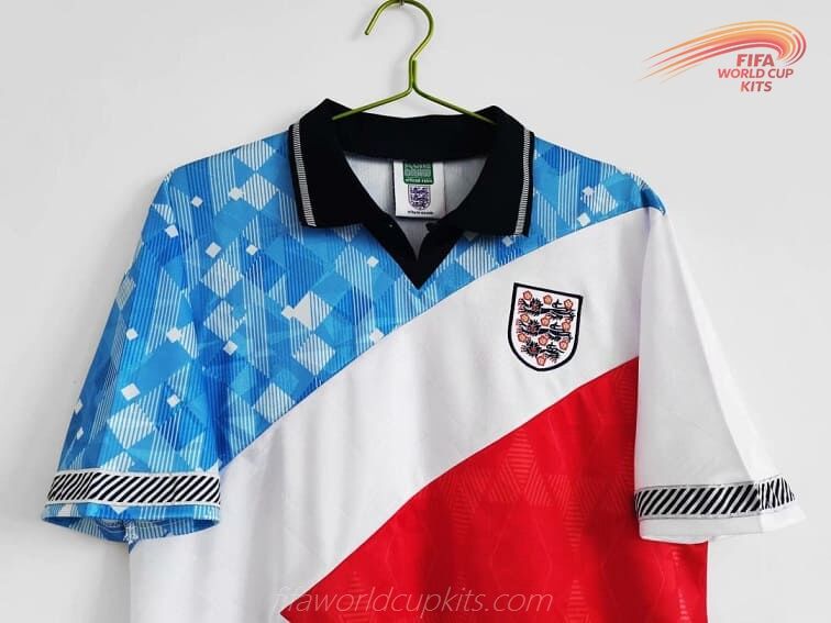 England 1990 year Commemorative Football Strip