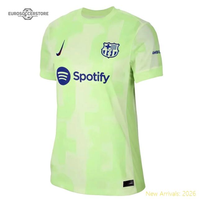 Pro-level Third Barcelona Jersey 2024-2025 Moisture-wicking