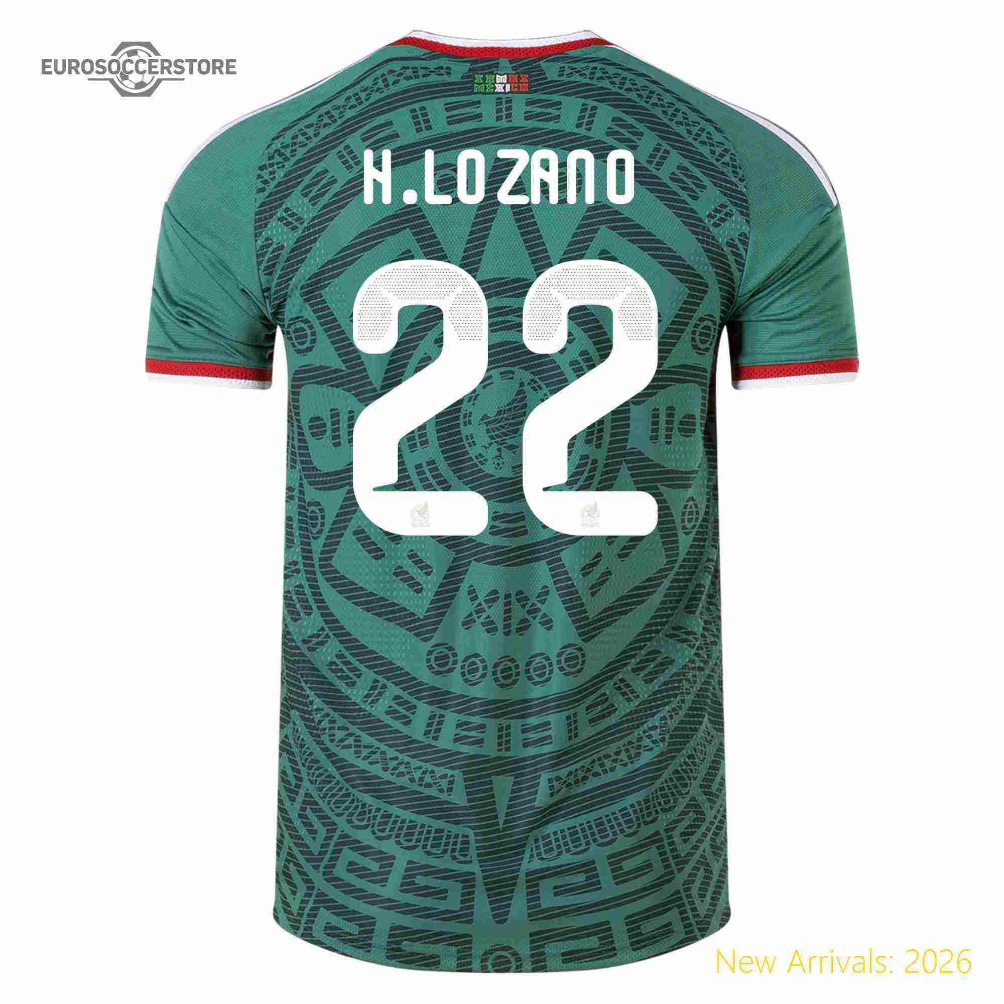 Authentic Replica Stylish Men Mex Team Home High-quality Jersey 2026