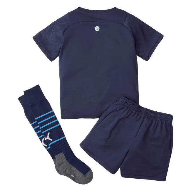 Match Worn Style Man City Home Pro Shirt 2021-2022 (City 3)