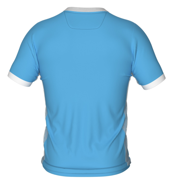 Durable 2223 San Marino Home Blue Soccer Jersey Football Shirt