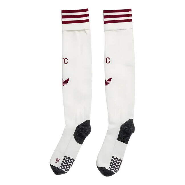 2025-2026 Arsenal Third Socks (White)