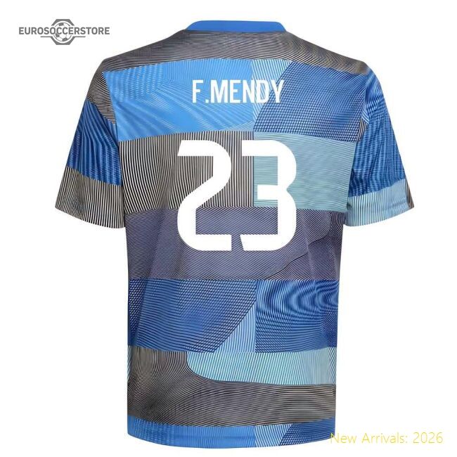 2025-2026 Real Madrid Home Match-ready Jersey F.mendy Puma Drycell