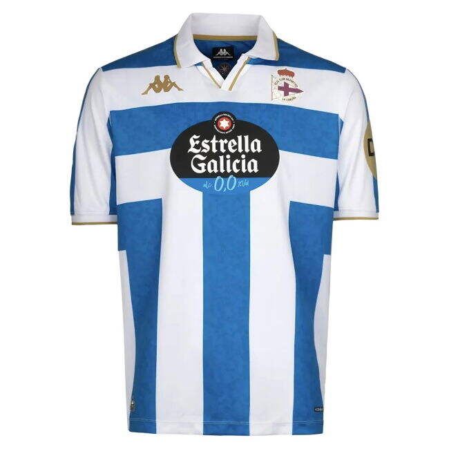 2025-2026 Deportivo La Coruna Home Shirt (Your Name)