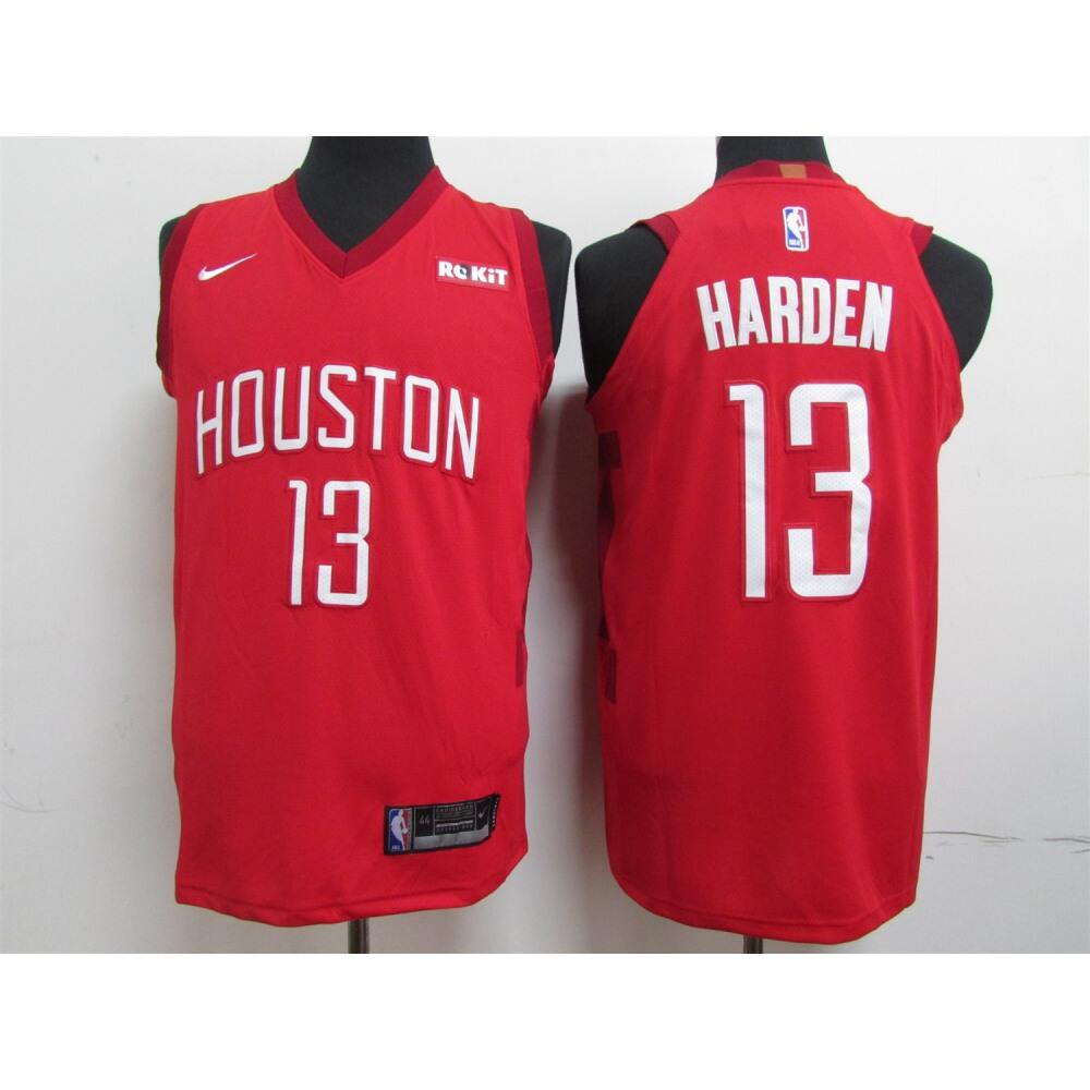 Premium Houston Rockets James Harden13 Jersey Red - Fan Favorite