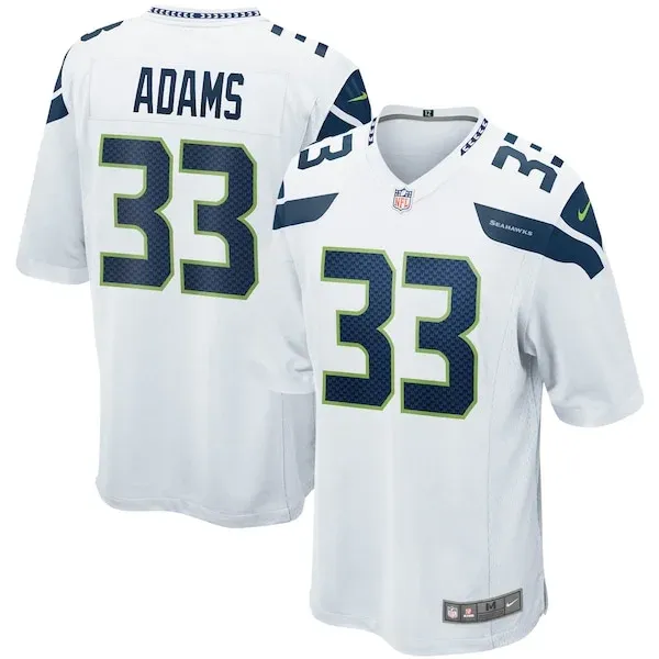 Seattle Seahawks Game NFL Jersey - White | Durable Football Apparel