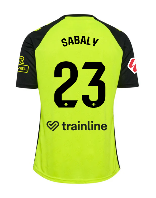 Real Betis 24-25 Season Away Jersey SABALY Number 23
