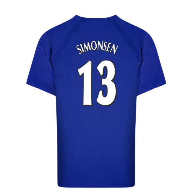 Everton 2003 Anniversary Retro Home Shirt (Simonsen 13) - premium
