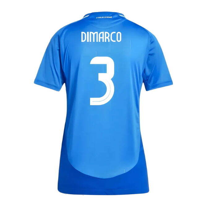 Italy National Team Top Tier Home Player Jersey (DIMARCO 3)