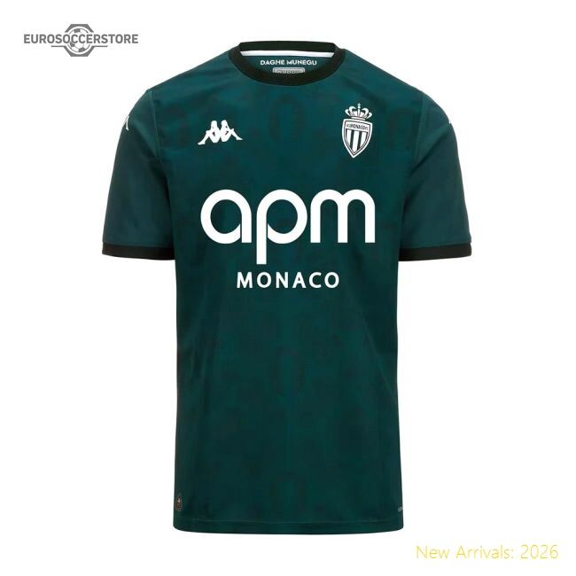 Genuine Best-Selling 2024-2025 As Monaco Away Shirt (Ben Seghir 7)