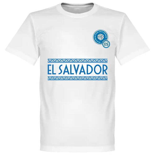 Climate-Control El Salvador Team T-Shirt - White Exclusive-Design