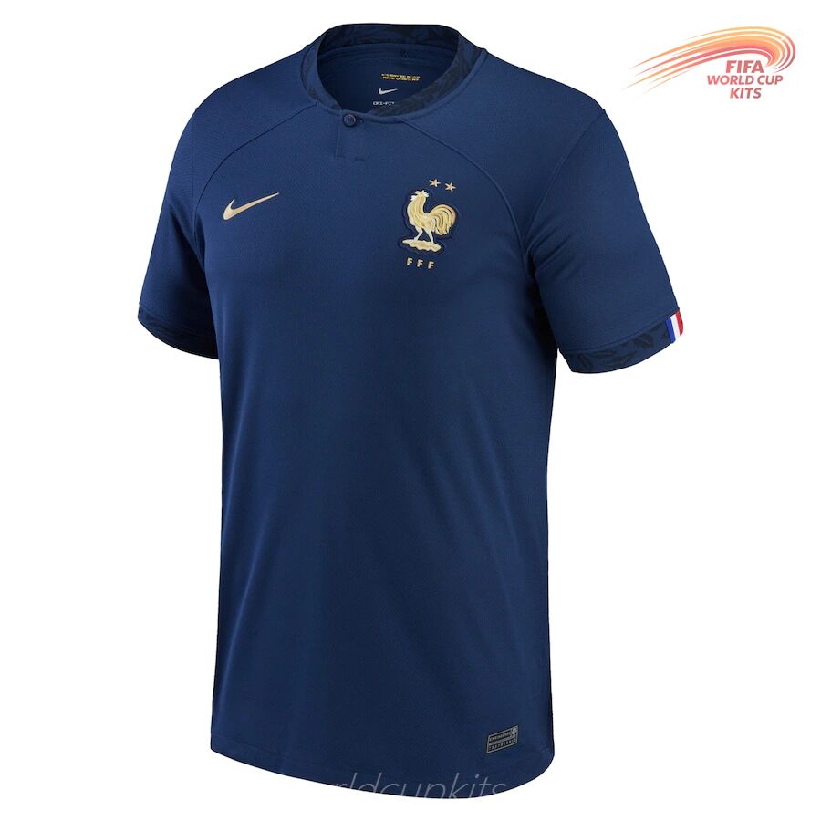 France Home Kit 2022 - World Cup 2022