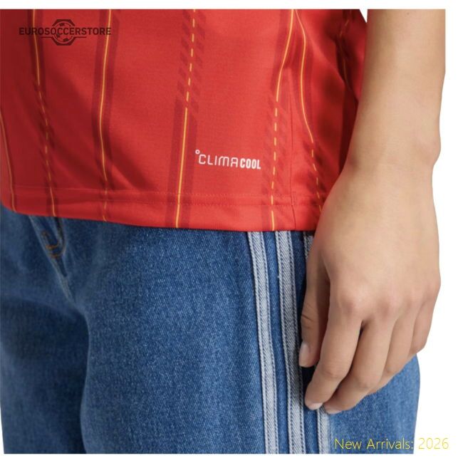 Sleek Design 2026-2027 Esp David Villa Home High-quality Jersey 7