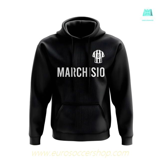 Claudio Marchisio Juventus Number Hoody (Black)