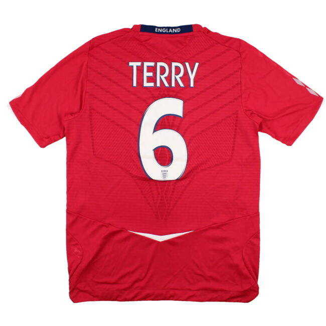 Advantages England 2008-10 Away Shirt (M) (Terry #6) (Excellent) Avant-garde