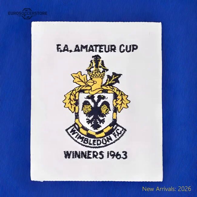 Wimbledon 1963 Amateur Cup Final Retro Football Shirt - Official Edition