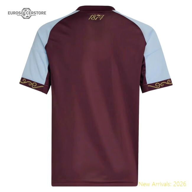 Premium 2025-2026 Aston Villa Home Shirt (kids) - Premium Quality