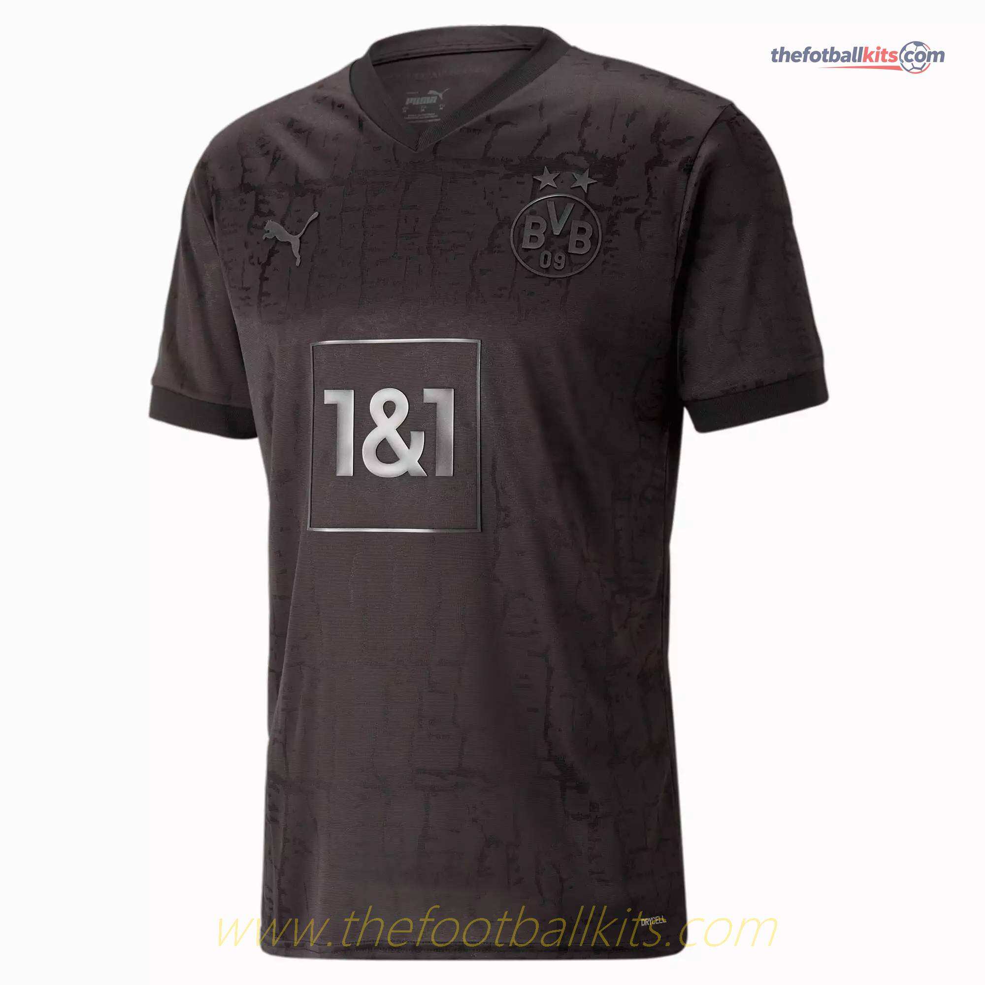 Genuine Borussia Dortmund Special Blackout Soccer Shirt 2022-23 Edition