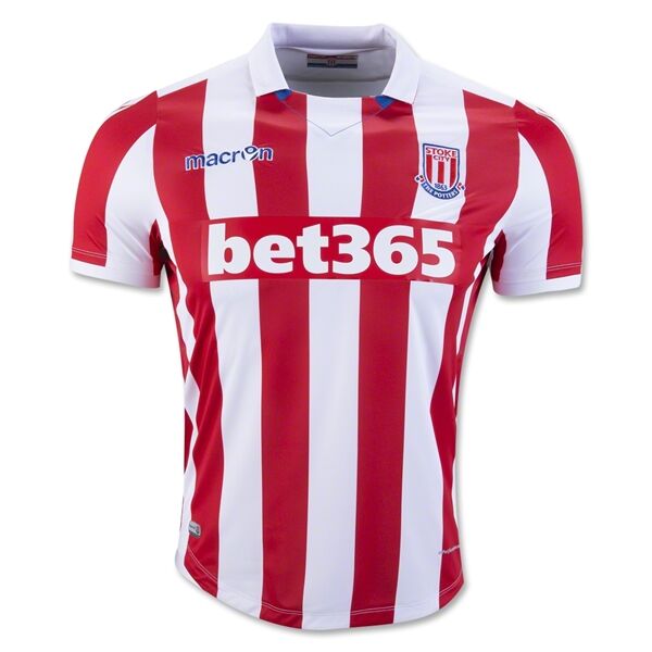 Stoke City Home 201617 Soccer Jersey Shirt - Official Replica 26095