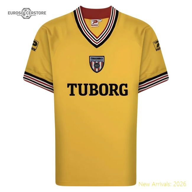 Premium 1986-1988 Sunderland Third Retro Shirt (yellow) - Premium