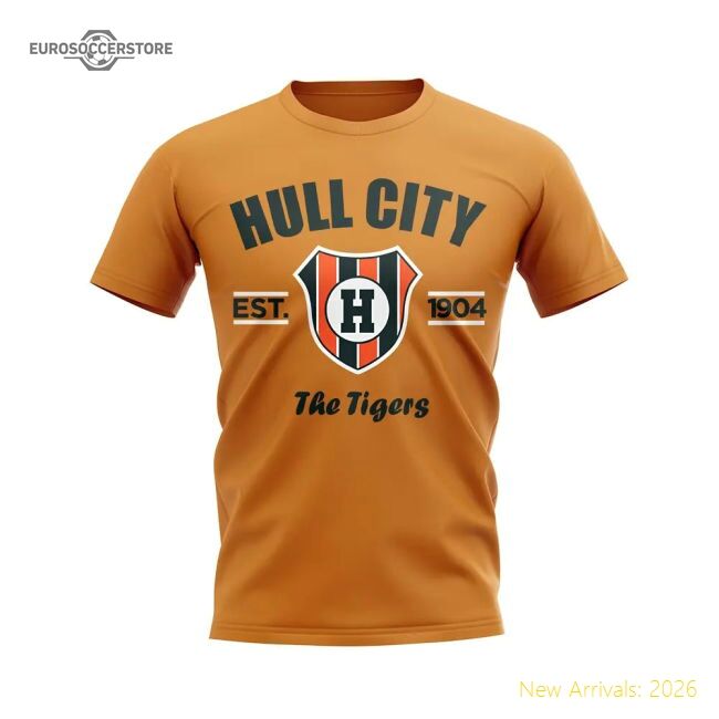 Superior Hull City Established Football T-shirt (orange)