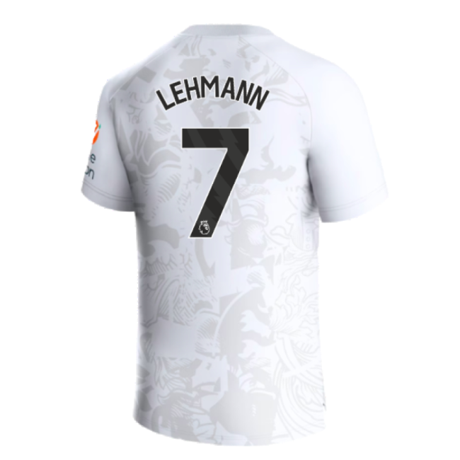 Vintage 2023-2024 AVL Away Player Issue Lehmann 7 Adults #19841