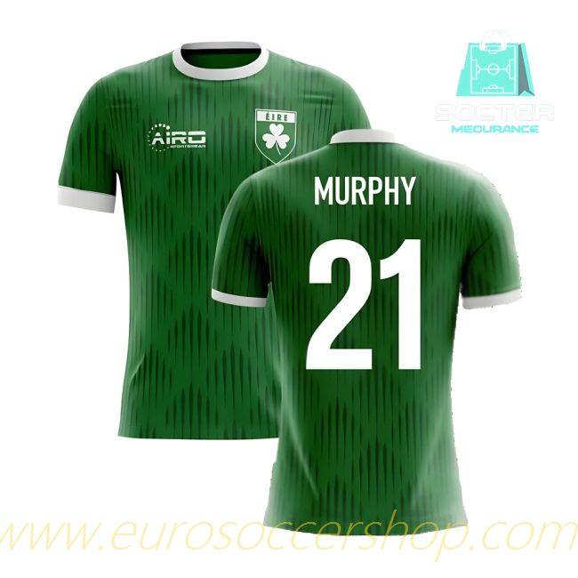 2025-2026 Season Ireland Home Kit Libero (Murphy 21)