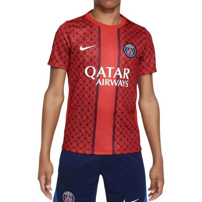 2025-2026 PSG Academy Pro Pre Match Away Shirt for (Kids