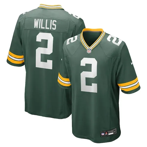 Performance Green Bay Packers Game Jersey - Premium Green NFL Fan J...