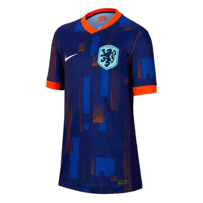 Kids 2025 Edition Performance Netherlands Away Soccer Jersey
