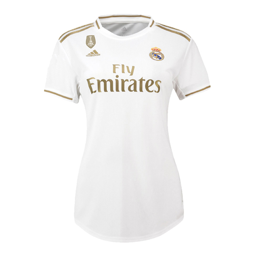 Women Real Madrid Home 2019-20 White Soccer Jersey Shirt - Official