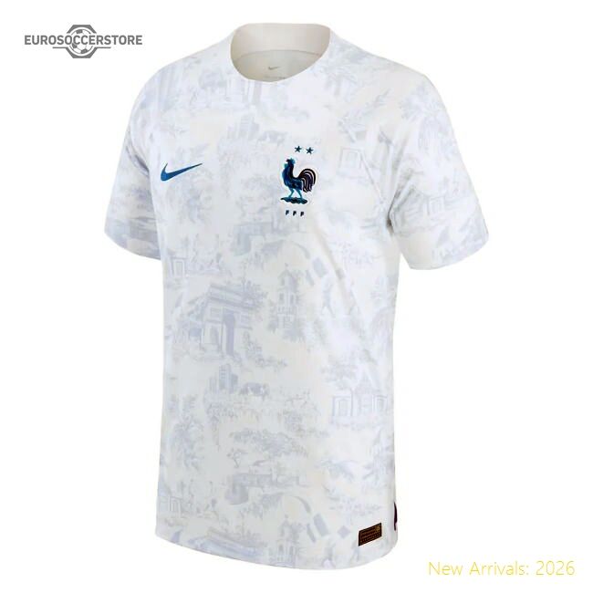 Durable France 2022-2023 Away Shirt (fra) Athletic Moisture-management
