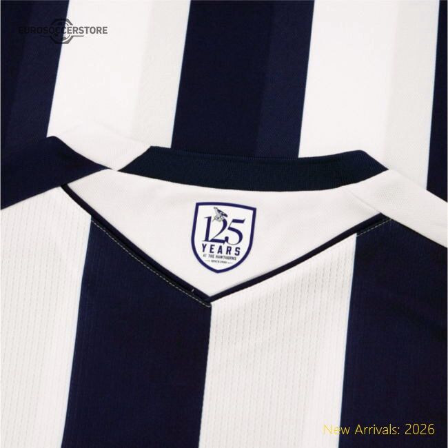 Top-grade 2025-2026 West Bromwich Albion Wba Home Shirt