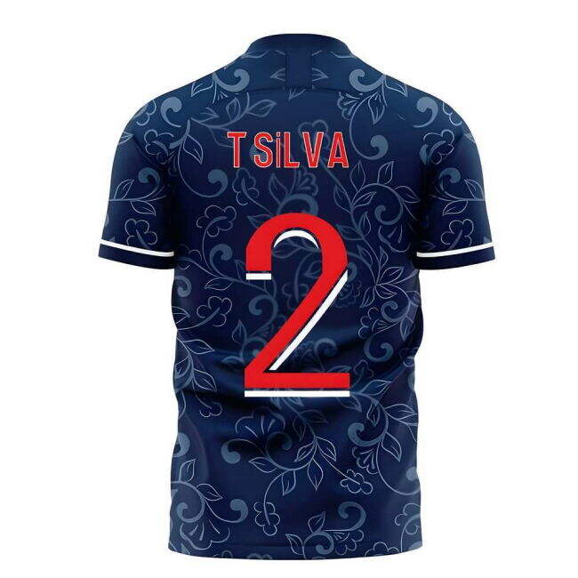 Paris 2025-2026 Home Concept Football Kit (Libero) (T.SILVA 2)