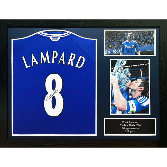Dedicated Chelsea Lampard #none Top Tier 2024-2025 Season Shirt His...