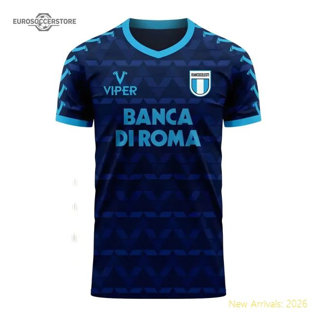 High-Quality Lazio 2025-2026 Away Concept Football Kit (Viper)