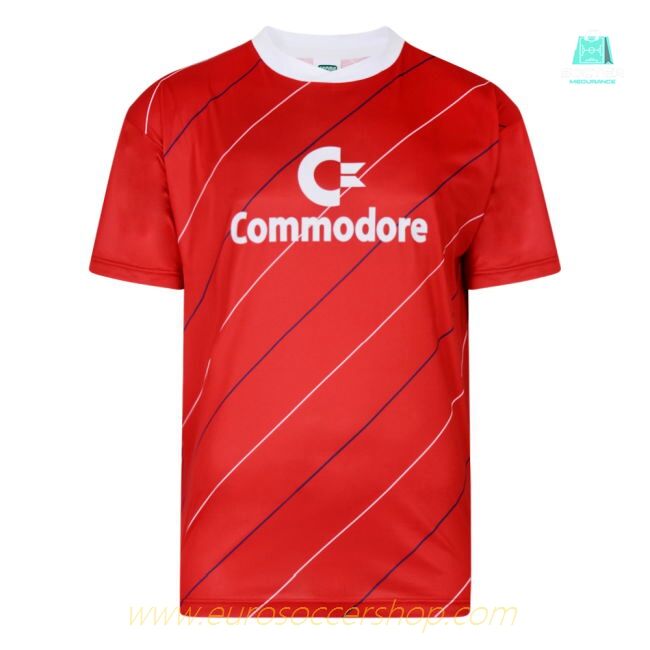 Score Draw Bayern Commodore 1984 Trikot Retro Football Shirt