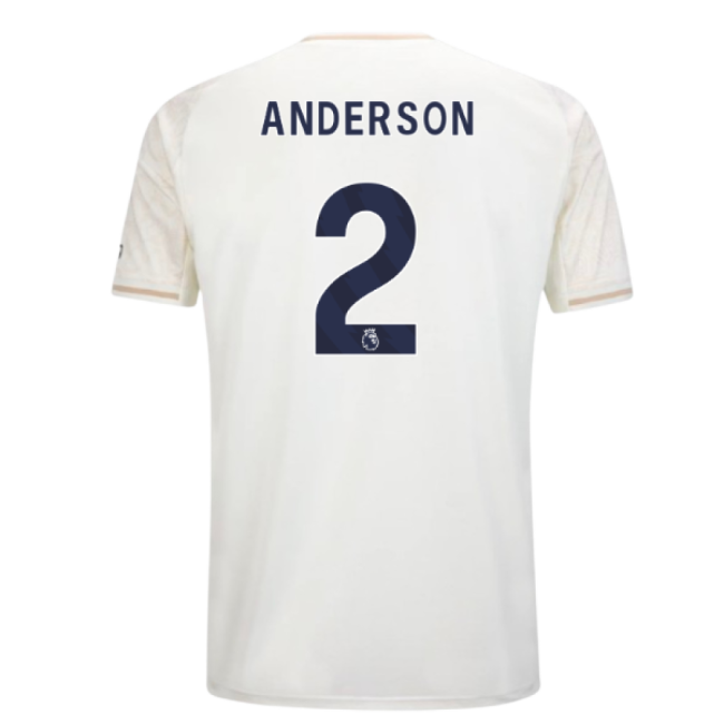 match worn 2025-2026 Nottingham Forest Away Shirt (Anderson 2)