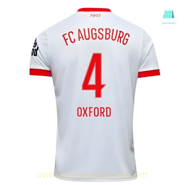 2025-2026 FC Augsburg Home Shirt (Oxford 4)