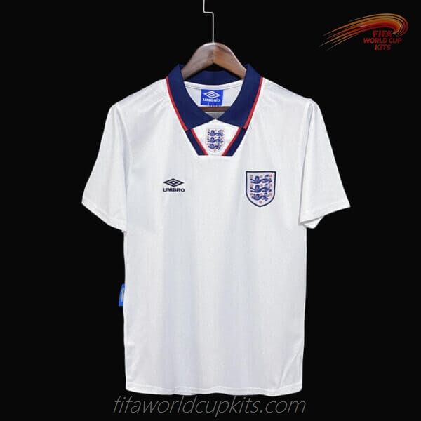 England Main Football Jersey year 1994 WC Finals