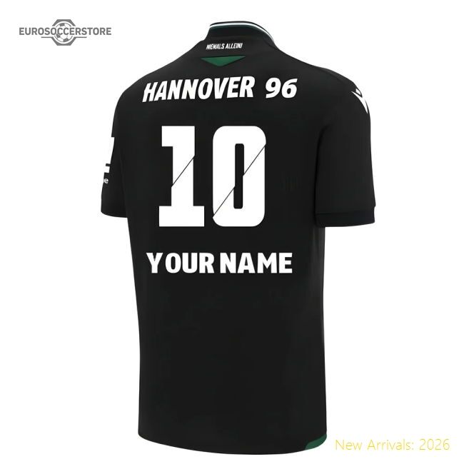 Popular Fan-Favorite 2025-2026 Hannover 96 Away Shirt (Your Name)