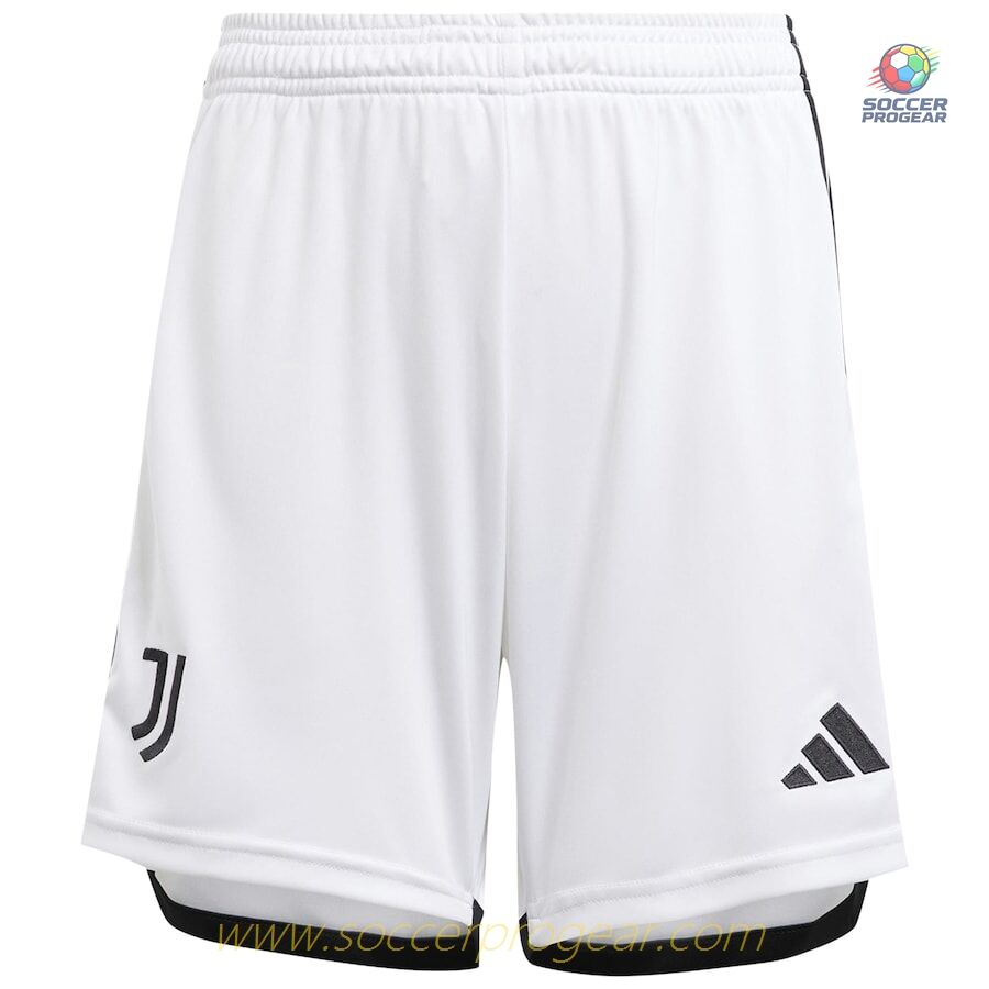 Juventus Away Youth Soccer Uniform Soccer Jersey 2023 2024 Rabiot