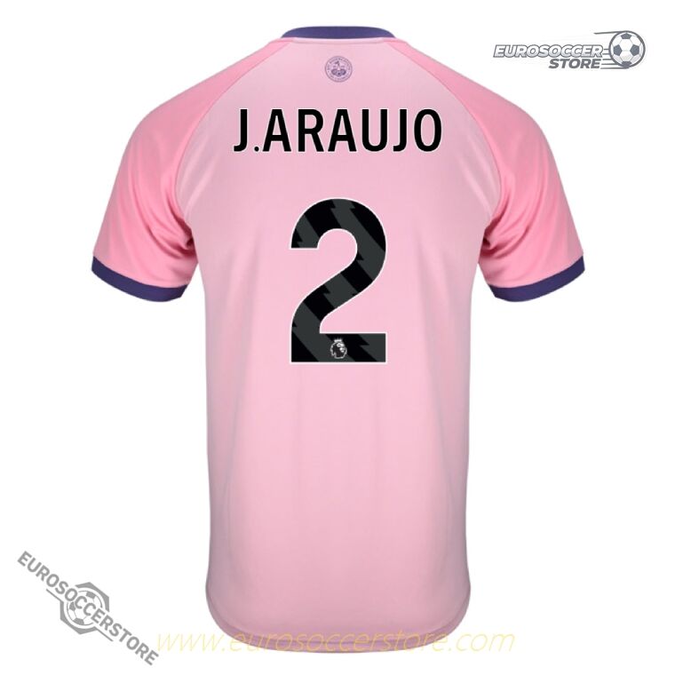 Bournemouth 25-26 Season Third Version J.ARAUJO Number 2 Jersey