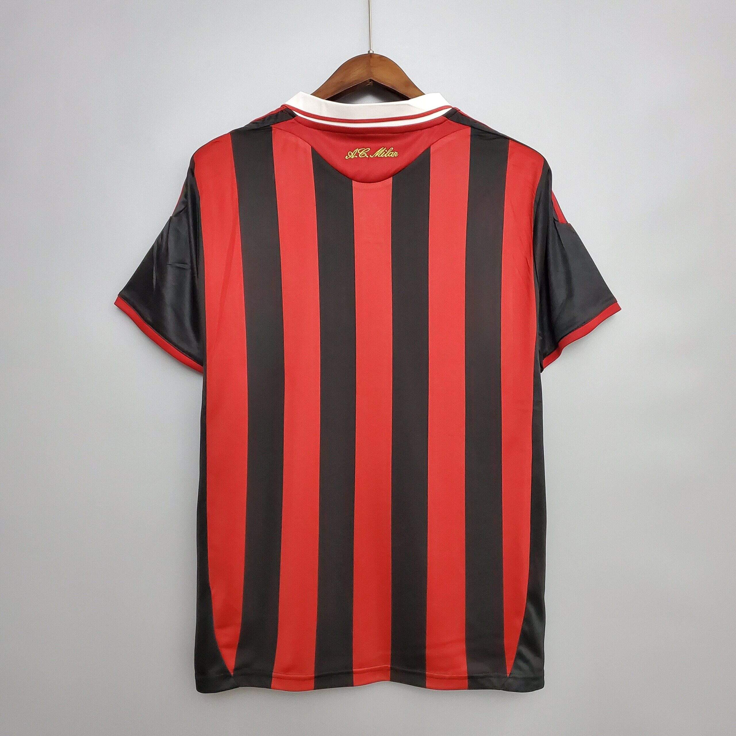 2009-2010 AC MILAN Home retro kit