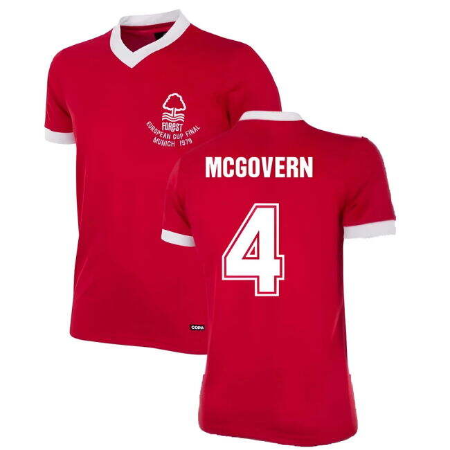 Official Nottingham Forest 1979 European Cup Final Retro Football S...