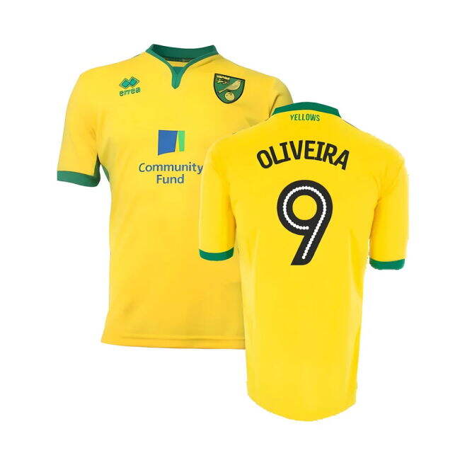 Match Day Norwich Home Shirt Good Xxl Oliveira #9 Pro Series New R...