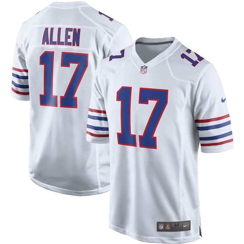 None Josh Allen Buffalo Bills Classic Collector's Item Football Appare