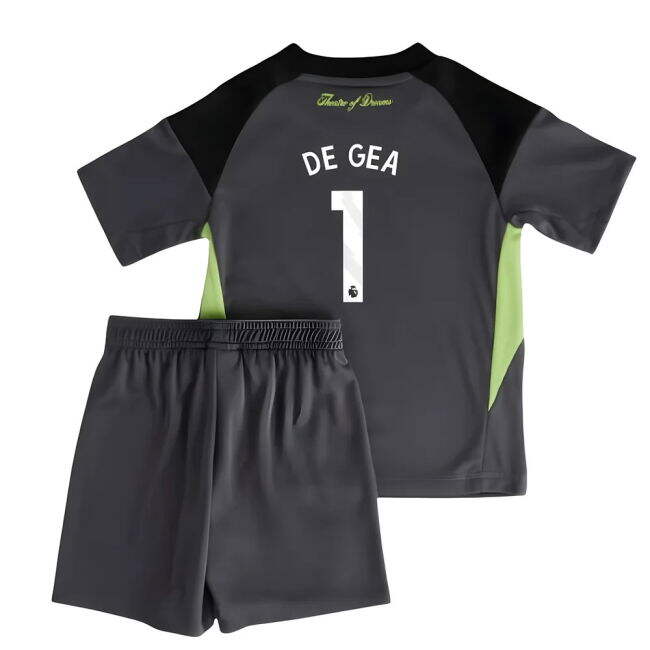 Match Quality Faithful Football Man Utd Home Goalkeeper Mini Kit D...