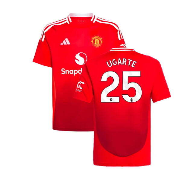 classic 2024-2025 Man Utd Home Shirt (Kids) (Ugarte 25)