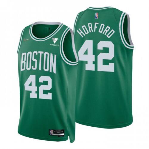 Premium BOS #42 A. Horford 2021 75th NBA Swingman Jersey Green -